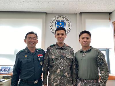 소위 서현수(#59) 학군단 방문 이미지