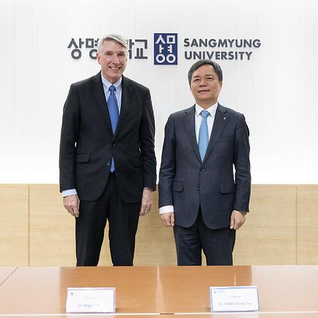 University of Central Missouri(UCM) 대표단 상명대학교 방문 행사 참석 이미지