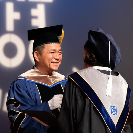 2024학년도 후기 학위수여식 참석 이미지