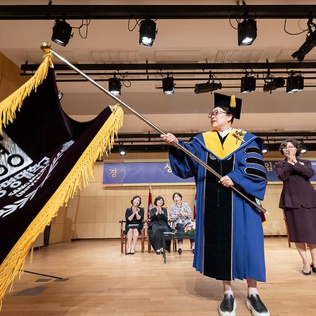 제15대 김종희 총장 취임 이미지